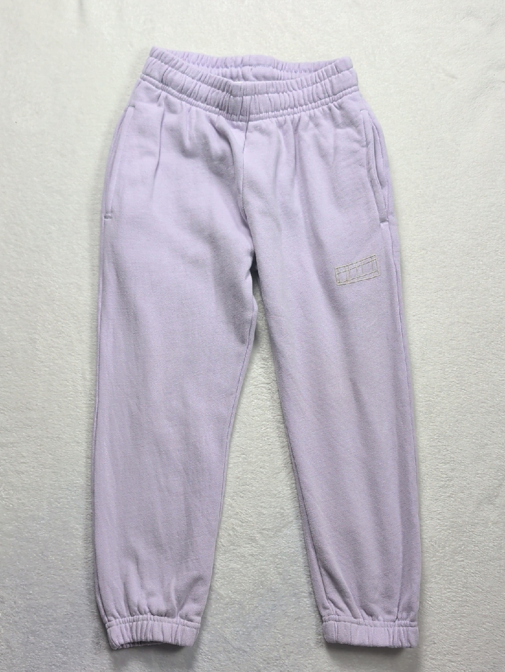 Molo Girls Frozen Lilac Organic Cotton Joggers